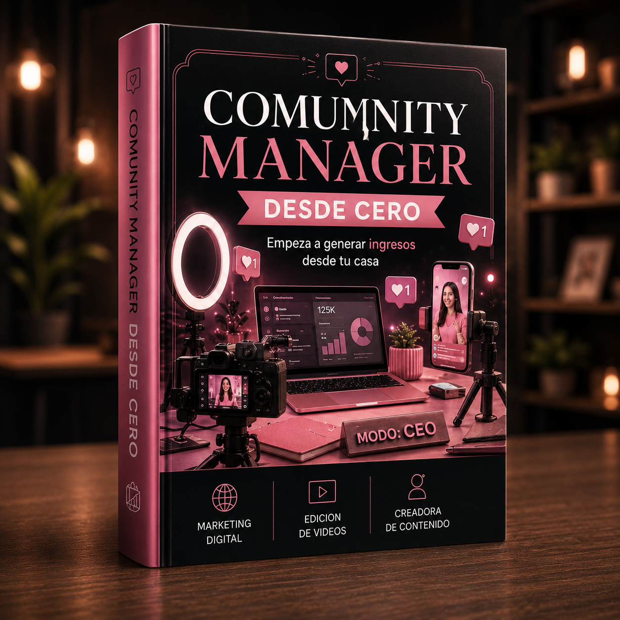 Comunity manager (DESDE CERO) + 9 BONUS - Oferta exclusiva