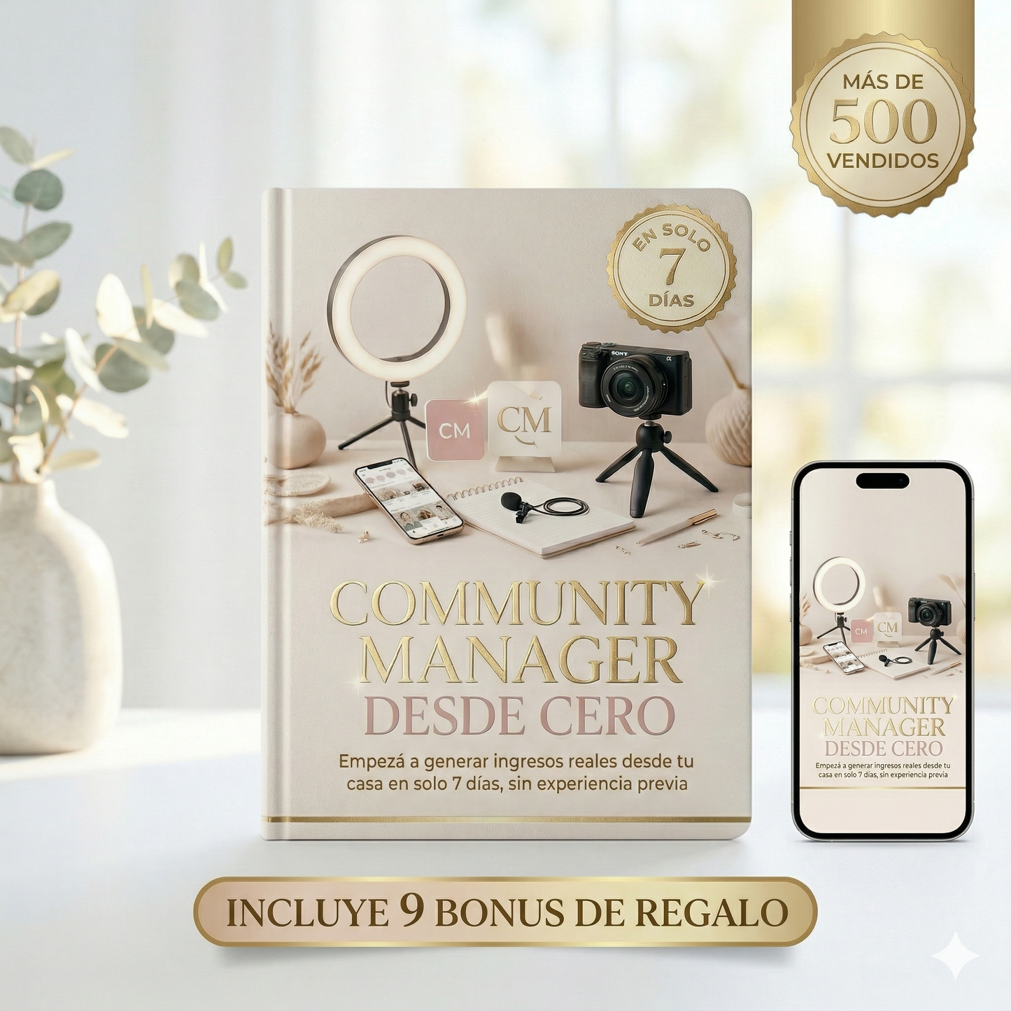 Comunity manager (DESDE CERO) + 9 BONUS - Oferta exclusiva